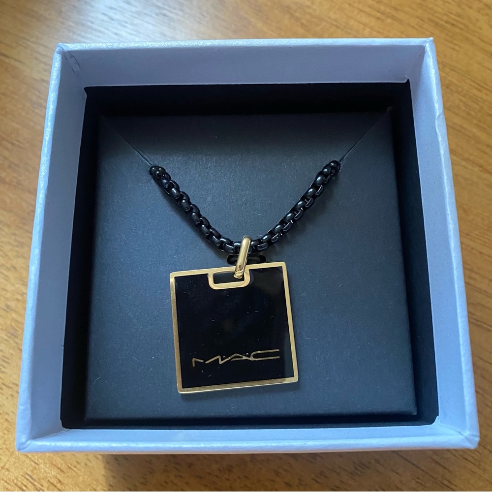 NIB MAC Employee Necklace